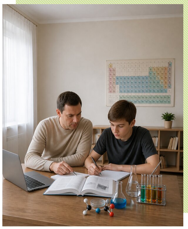Репетитор по химии 8 класс в Ишимбае по цене от 1217 р. | Репетитор-Шмб
